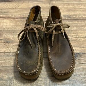 Men’s Clarks Originals Wallabee Chukka Leather Boots